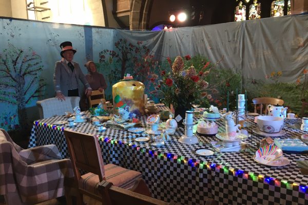 Church Mad Hatters tea Party