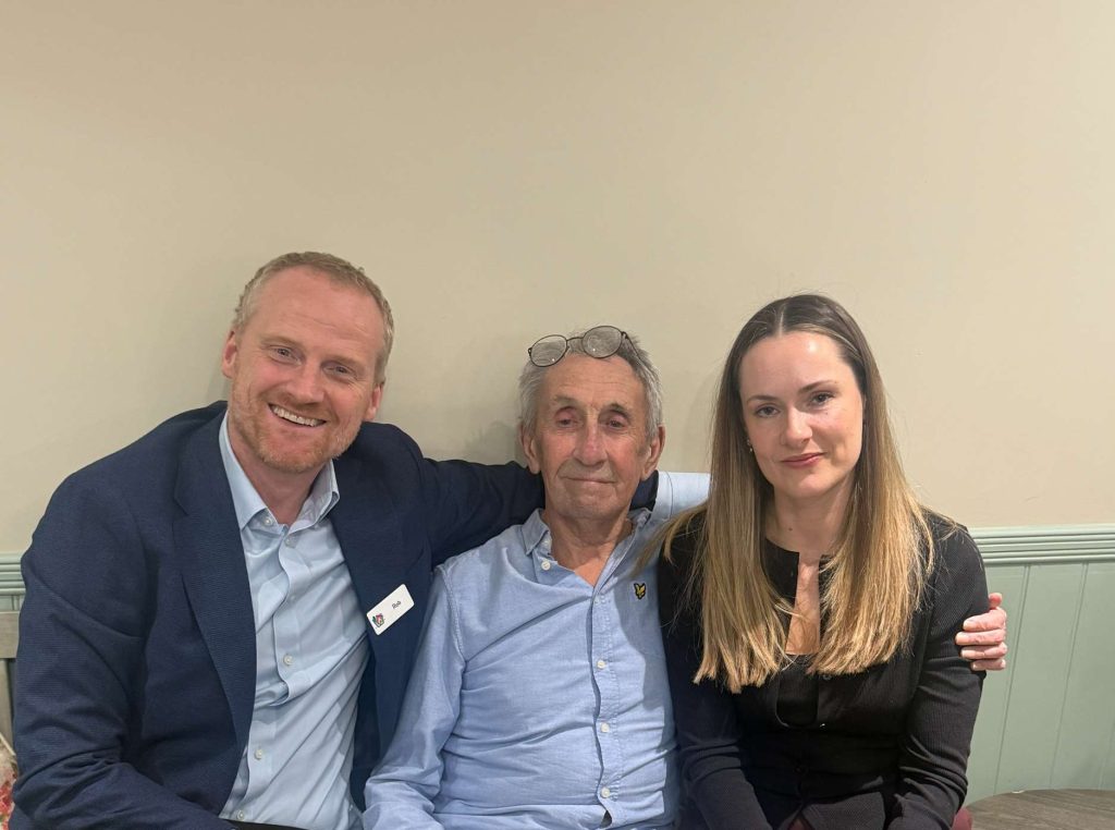 brian, rob and claire